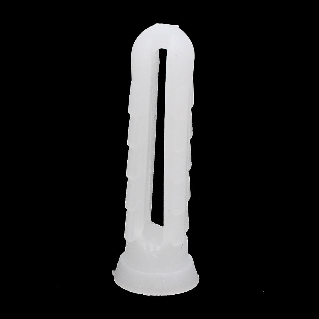 uxcell Uxcell 25mm Length Plastic Expansion Bolt Wall Drywall Anchor White 60pcs