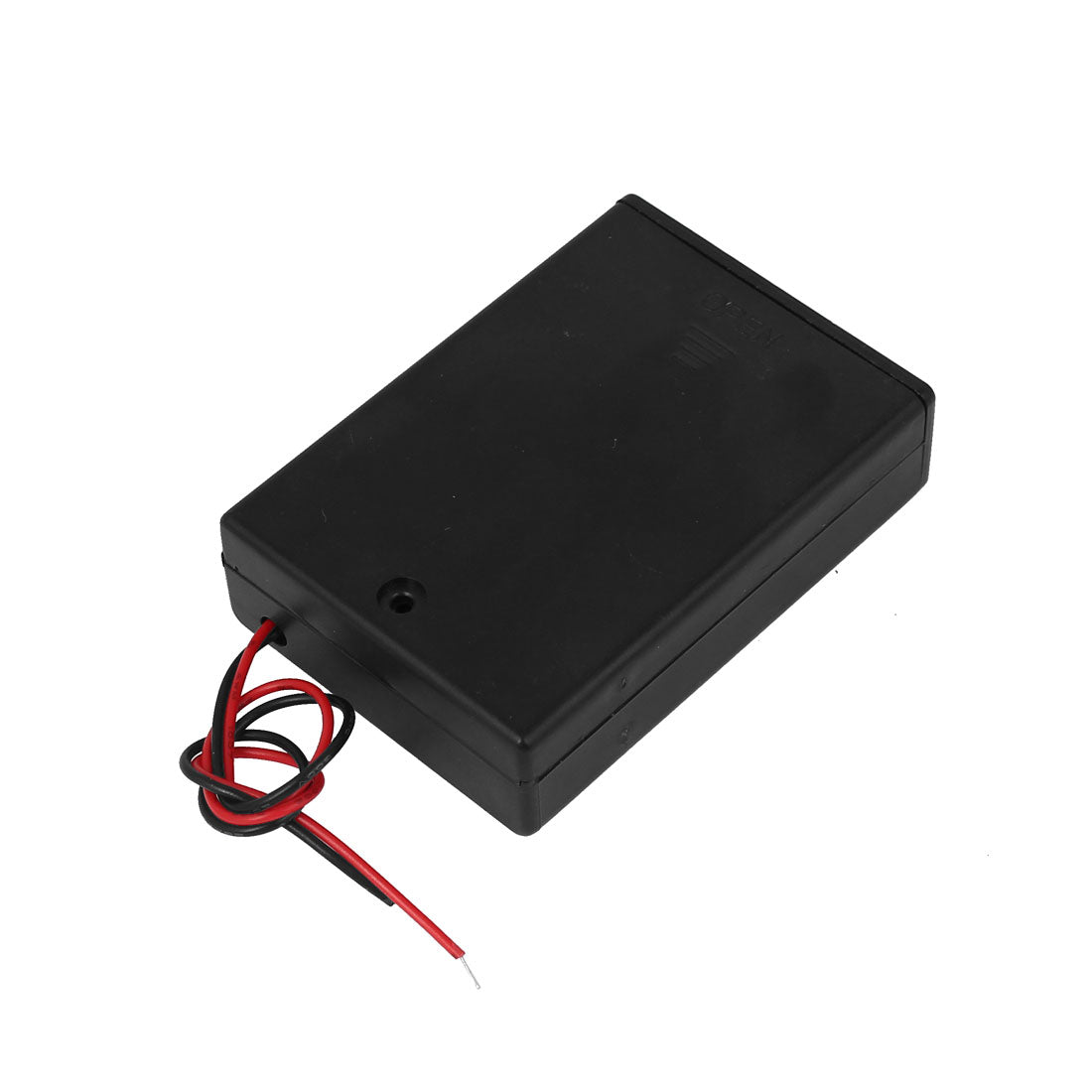 uxcell Uxcell 4.5V Power Supply 3 x AA Battery Holder Enclosed Case Box On-Off Switch 160mm Leads