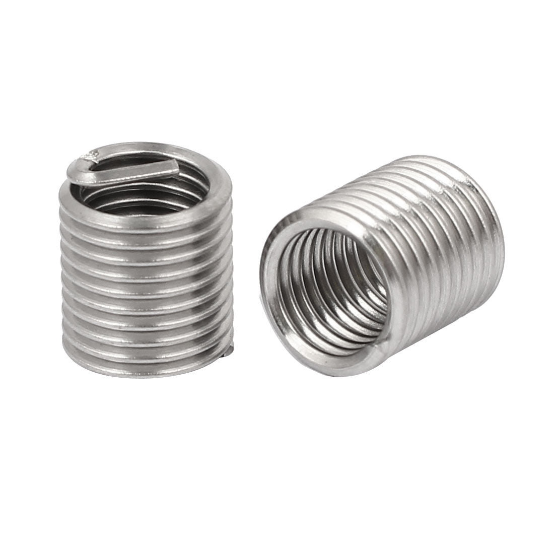 uxcell Uxcell M8x1.25mmx2D 304 Stainless Steel Helicoil Wire Thread Insert 30pcs