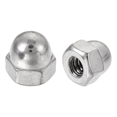 Harfington Uxcell 10#-24 Dome Head 316 Stainless Steel Cap Acorn Hex Nuts 20pcs