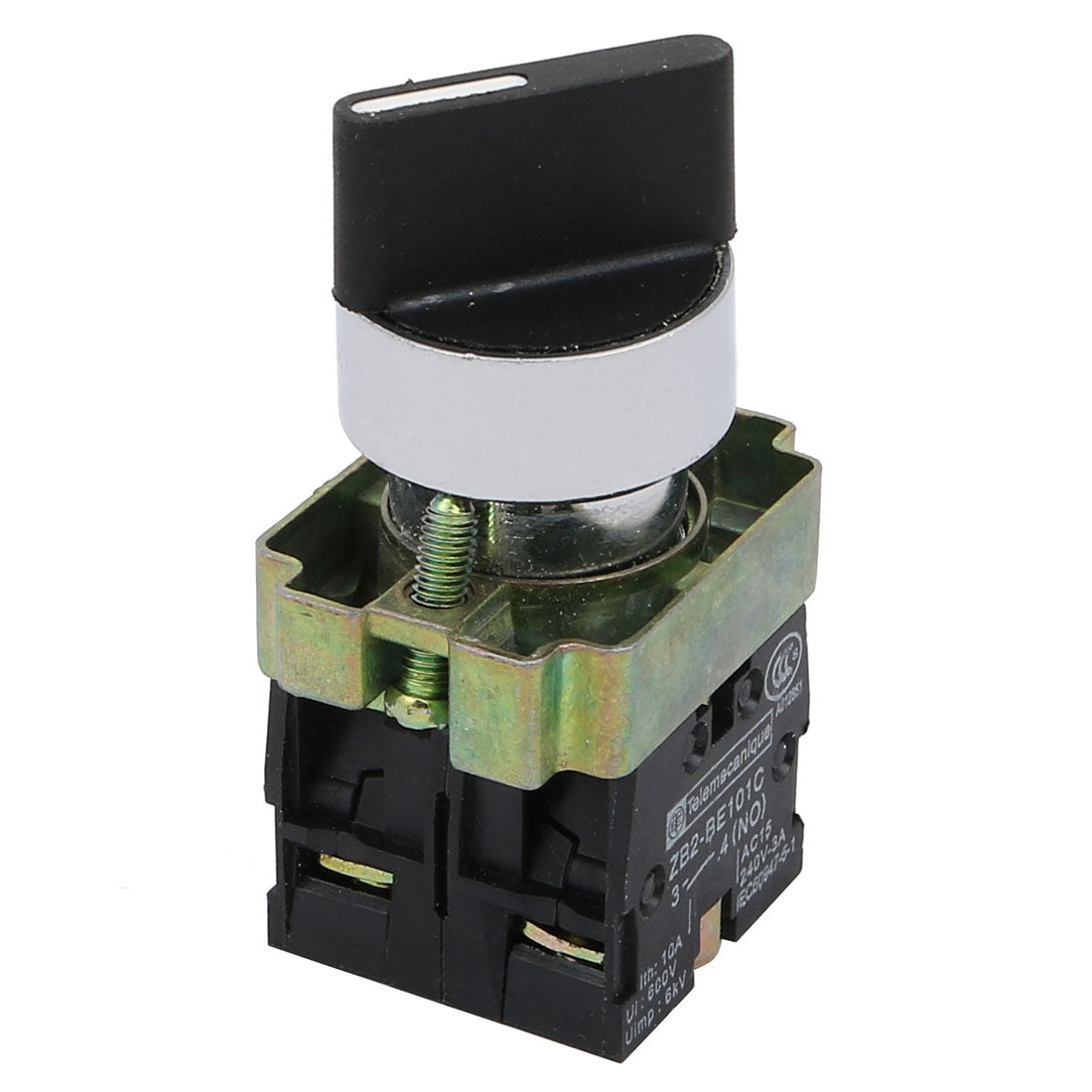 uxcell Uxcell AC 600V 10A Circuit Controlling 3 Position 4 Terminals Latching Rotary Switch