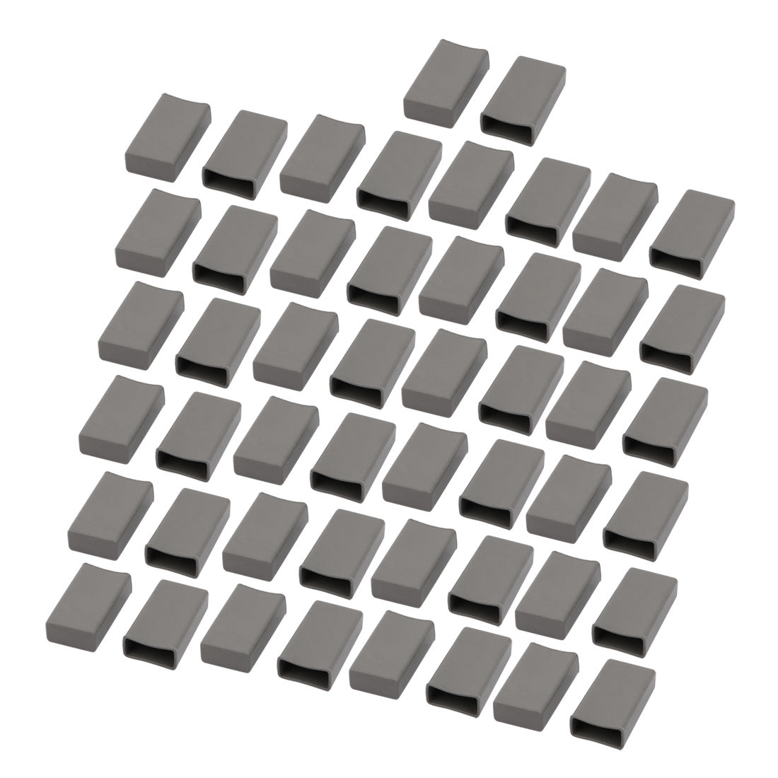 uxcell Uxcell 50 Pcs TO-220 Diode Triode Transistor Gray Thermal Insulation Silicone Cap