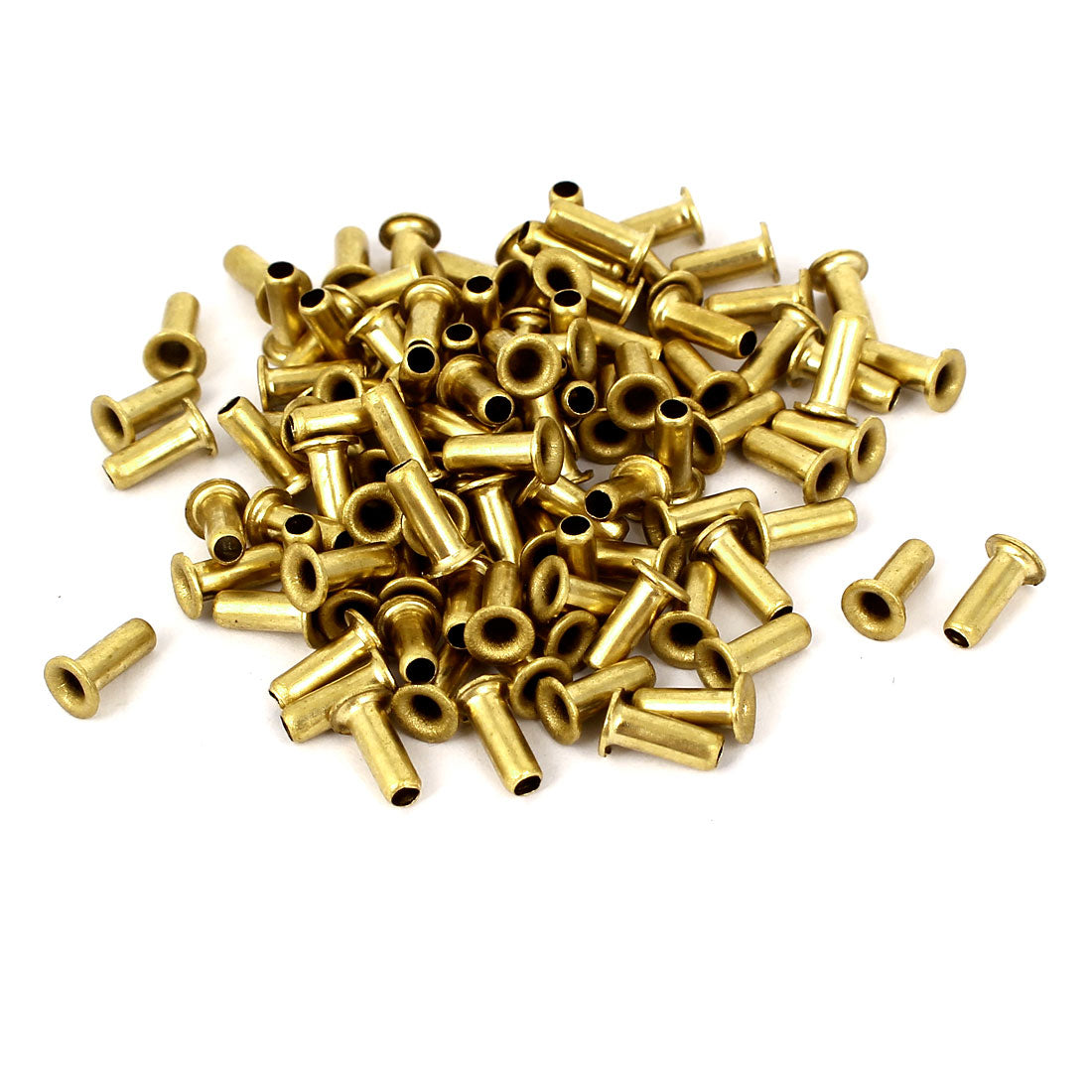 uxcell Uxcell 3mm x 8mm Through Hole Hollow Rivets Grommets Circuit Board PCB Nails Fastener 100pcs