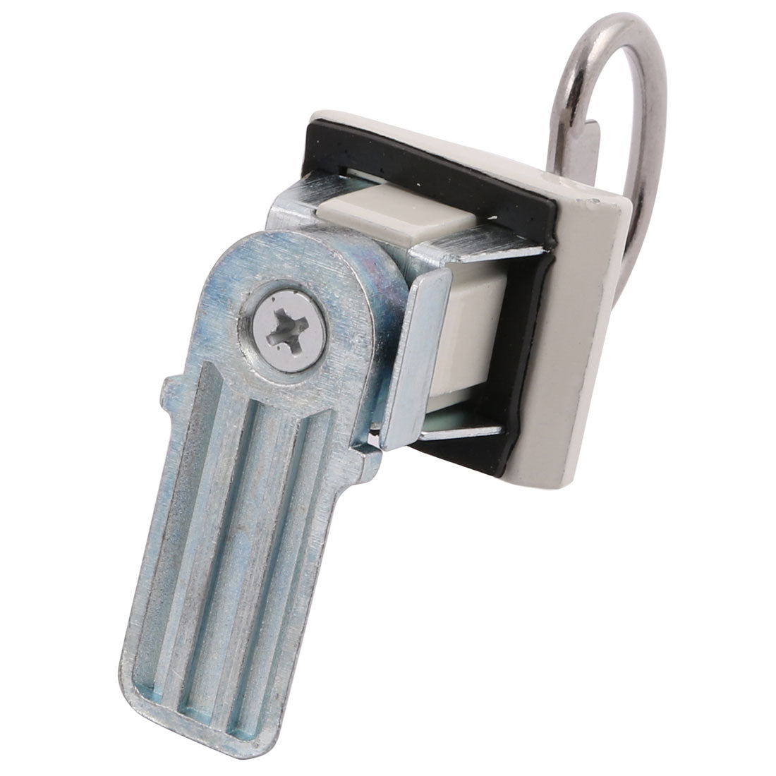 uxcell Uxcell 34mm x 30mm Cabinet Square Panel Quarter Turn Latch Safety Cam Lock w Key