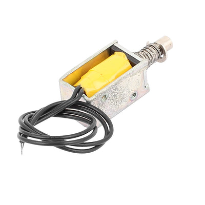 Harfington Uxcell HTO-0420L3V06 DC 3V 0.5A Pull Type Open Frame Actuator Electric Solenoid Electromagnet