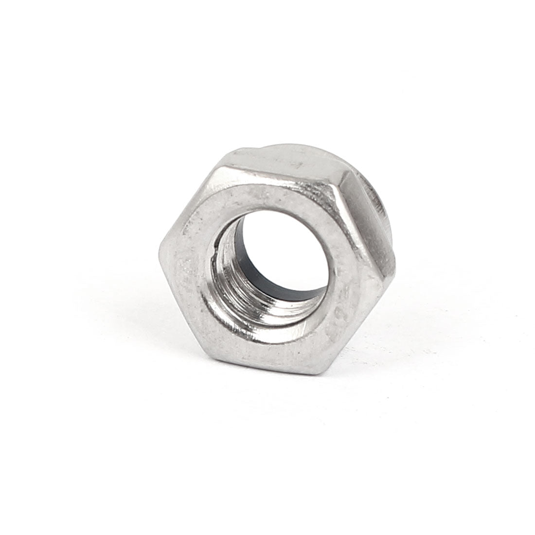 Uxcell Uxcell M8 304 Stainless Steel Nylock Self-Locking Nylon Insert Hex Lock Nuts 20pcs