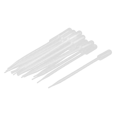 Harfington Uxcell Plastic Transfer Pipettes Graduated Dropper Clear 10ml Capacity 20 Pcs