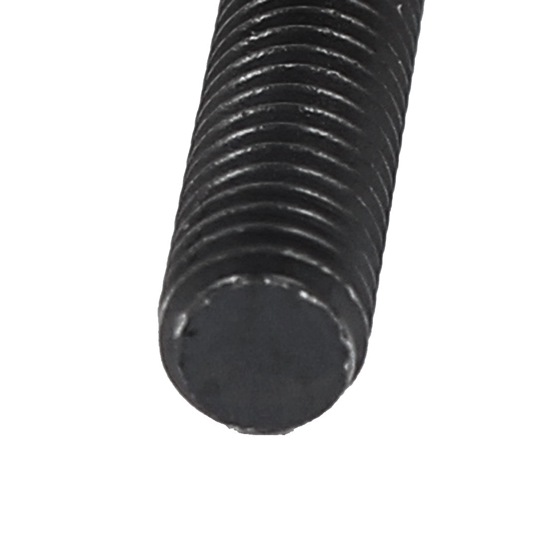 Uxcell Uxcell M6x45mm 12.9 Alloy Steel Hex Socket Screws Partially Threaded Bolts Black 10Pcs