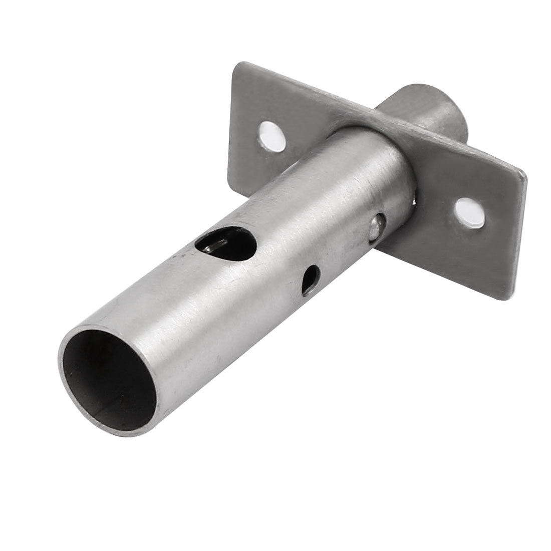uxcell Uxcell 61mm Length Fire Door Metal Hidden Lock Silver Tone w Key