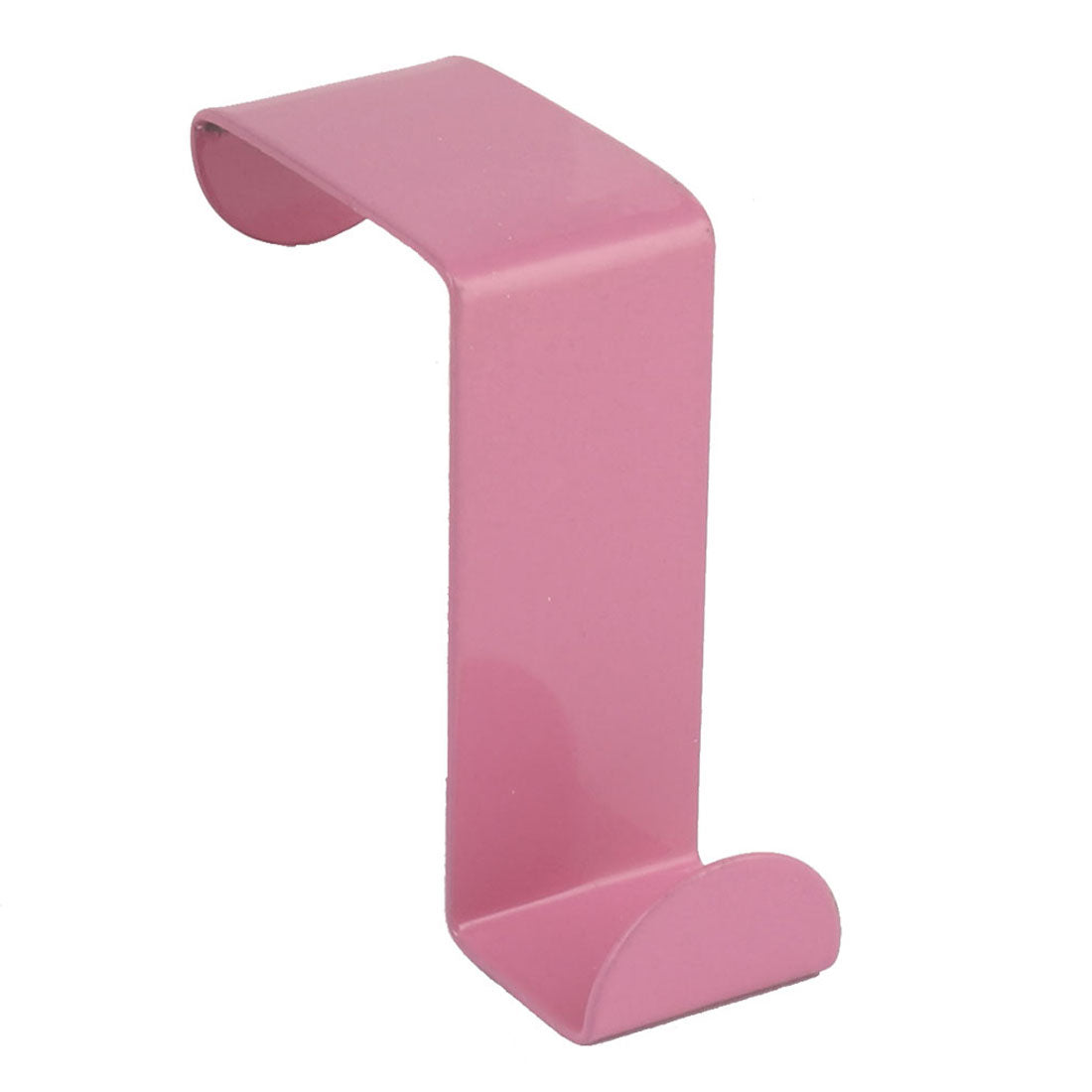 uxcell Uxcell Household Metal Z Shaped Over Door Hooks Clothes Towel Hanger Holder Pink 2 Pcs