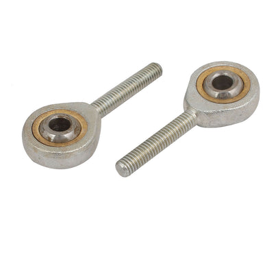Harfington Uxcell 5mm Hole Dia Self Lubricating Male Right Hand Rod End Ball Bearing 2pcs
