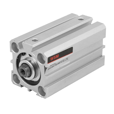Harfington Uxcell SDA25x50 25mm Bore 50mm Stroke Single Rod Dual Acting Pneumatic Air Cylinder