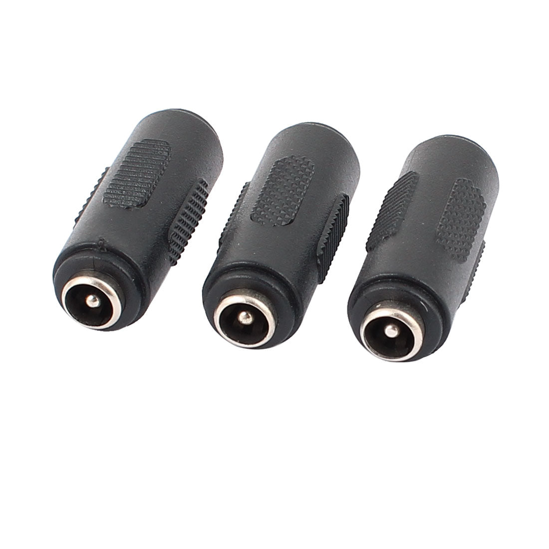 uxcell Uxcell 3Pcs DC Power Female to Female Jack Adapter 2.1x5.5mm Connector For CCTV Camera