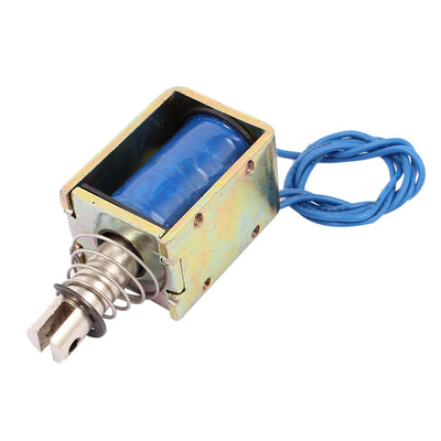 Harfington Uxcell TAU-1040 DC 12V 1A 25N Push Pull Type Open Frame Solenoid Electromagnet Magnet