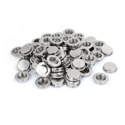 Harfington Uxcell Cabinet Stainless Steel Flat Recessed Flush Pull Handle 35mm 100pcs