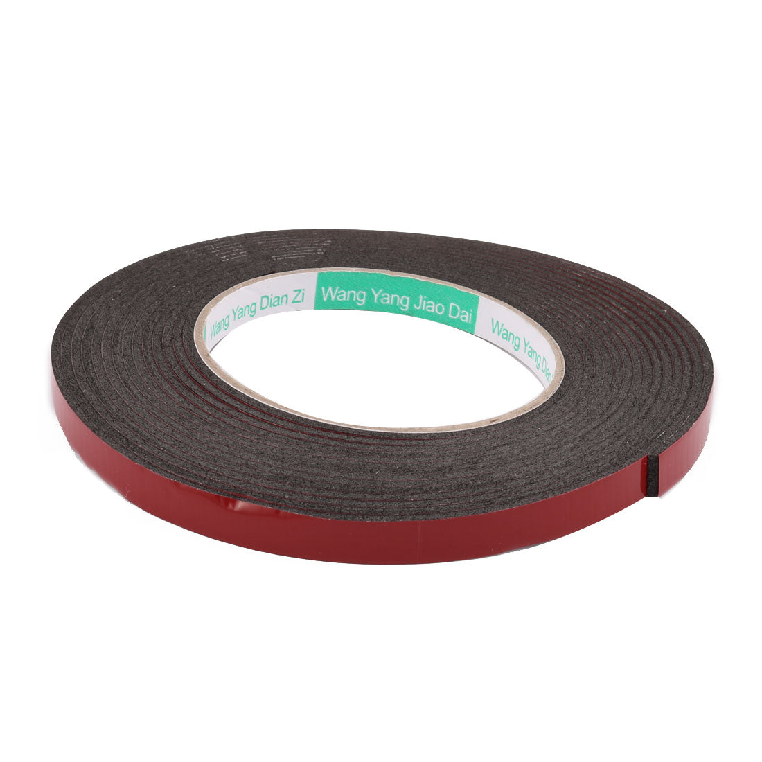 uxcell Uxcell 10mmx2mm Red Double Sided Sponge Tape Adhesive Sticker Foam Glue Strip 5M Length