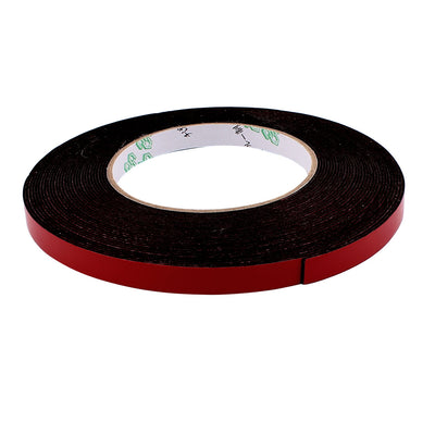 Harfington Uxcell 10mmx1mm Double Sided Sponge Tape Adhesive Sticker Foam Glue Strip Sealing 10 Meters 33Ft