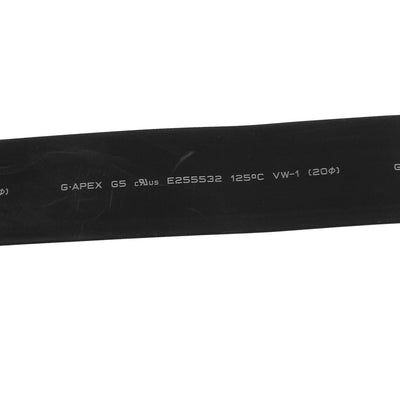 Harfington Uxcell 32.8ft x 20mm Diameter 2:1 Shrinkage Ratio Insulated Heat Shrink Tubing Black
