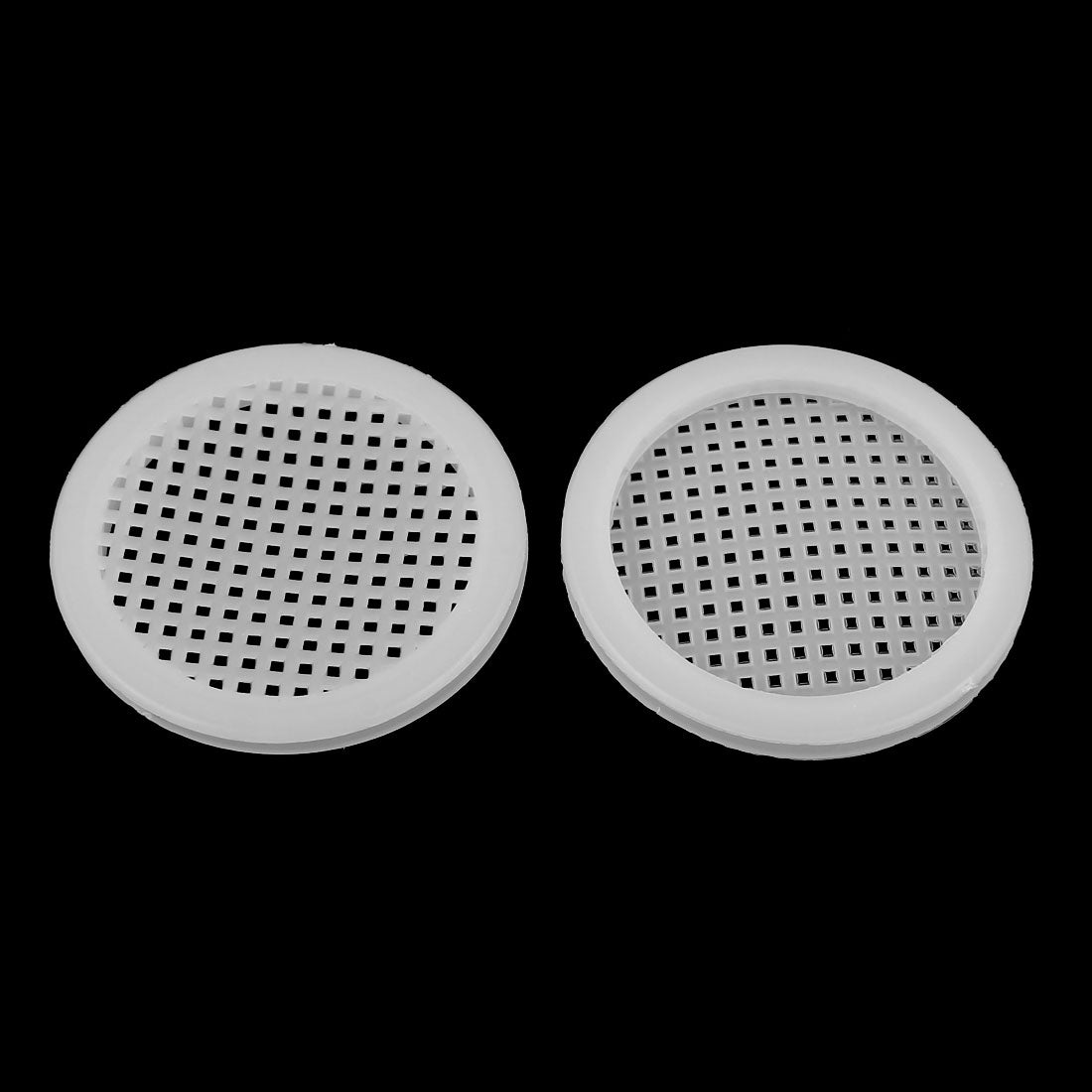 uxcell Uxcell 10pcs  Plastic Round Shape Mesh Hole Air Vent Cover for 5mm Thickness Board