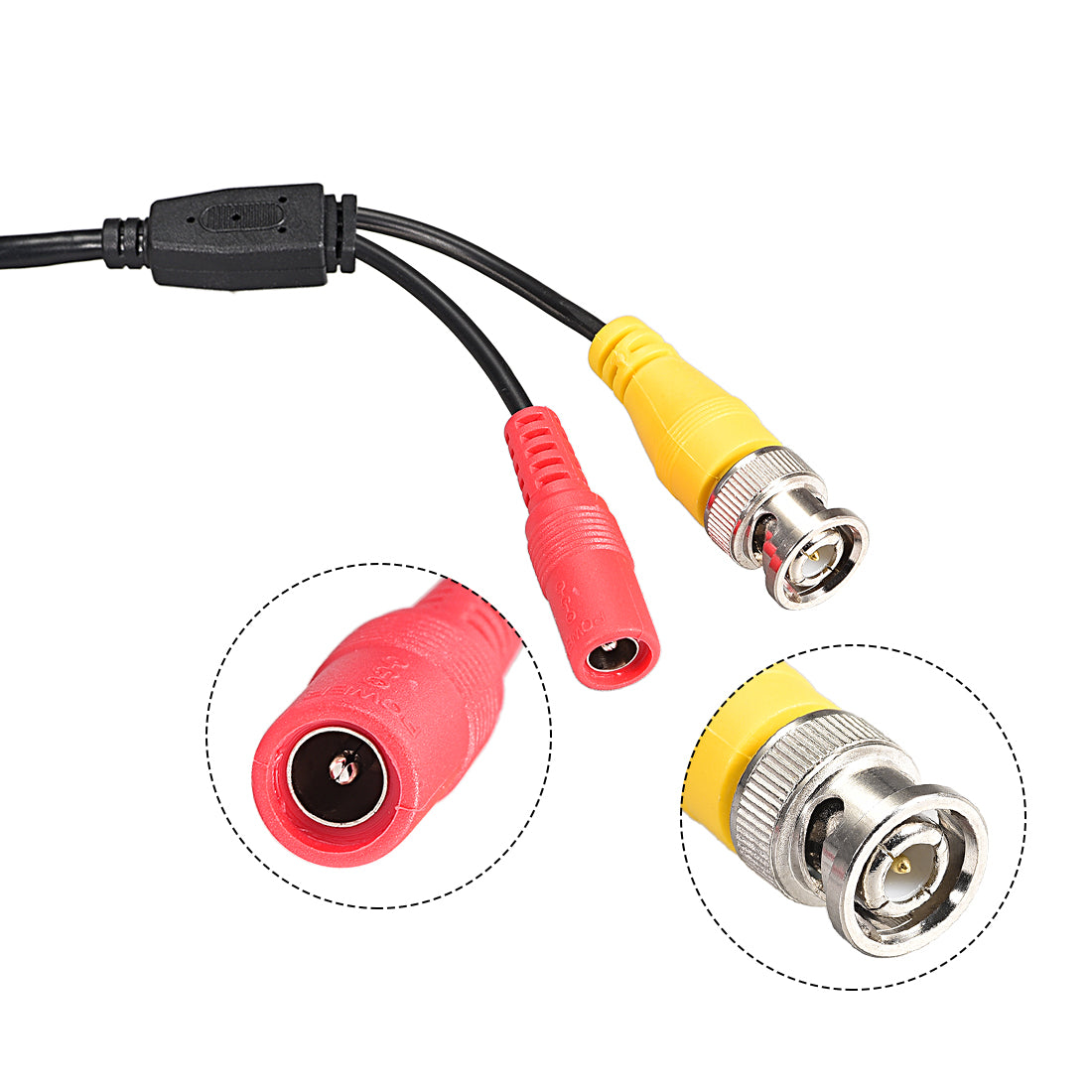 uxcell Uxcell 5M 16ft CCTV Camera BNC DC Male to Female Power Video Extension Cable