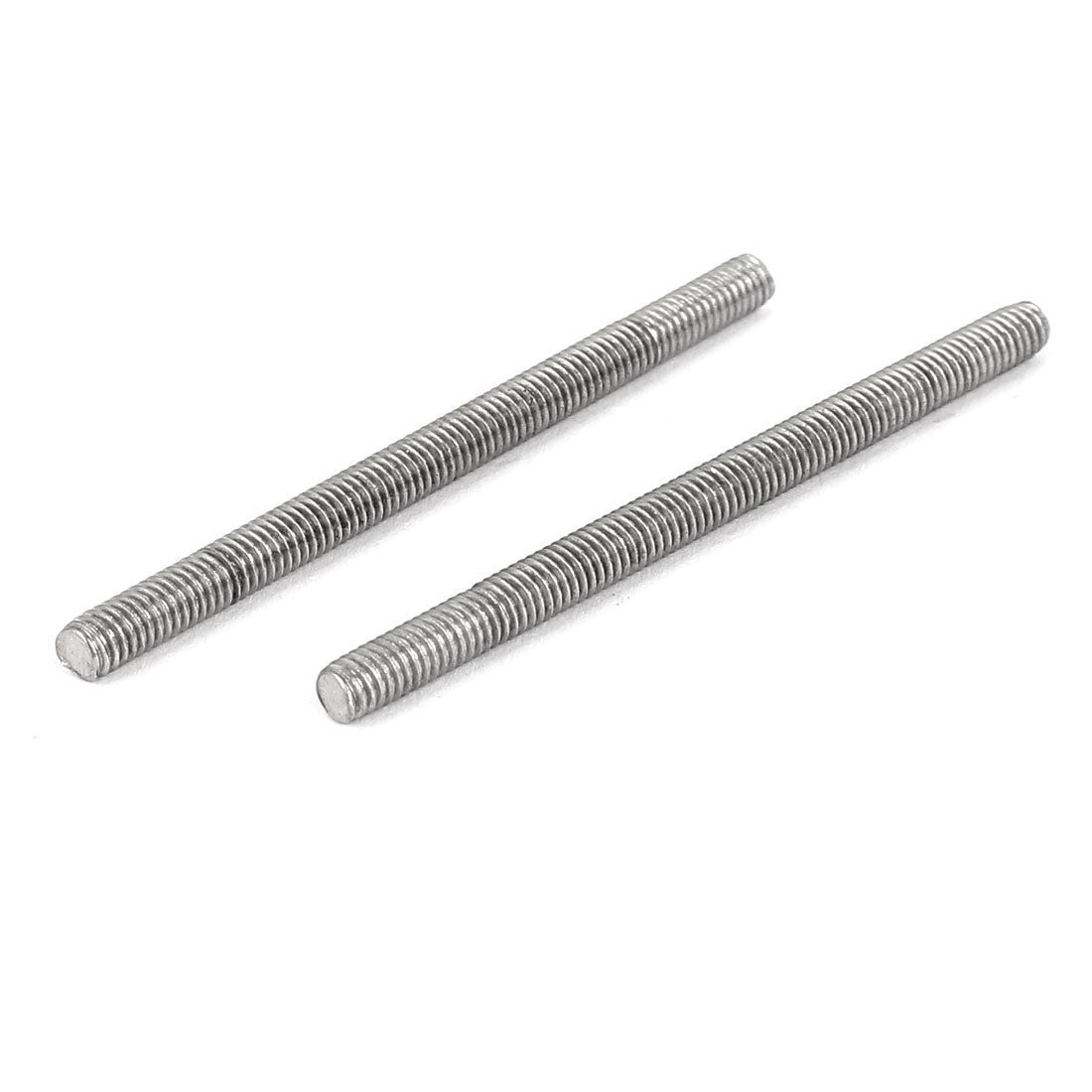 uxcell Uxcell M4 x 60mm 304 Stainless Steel Fully Threaded Rod Bar Studs Hardware 10 Pcs
