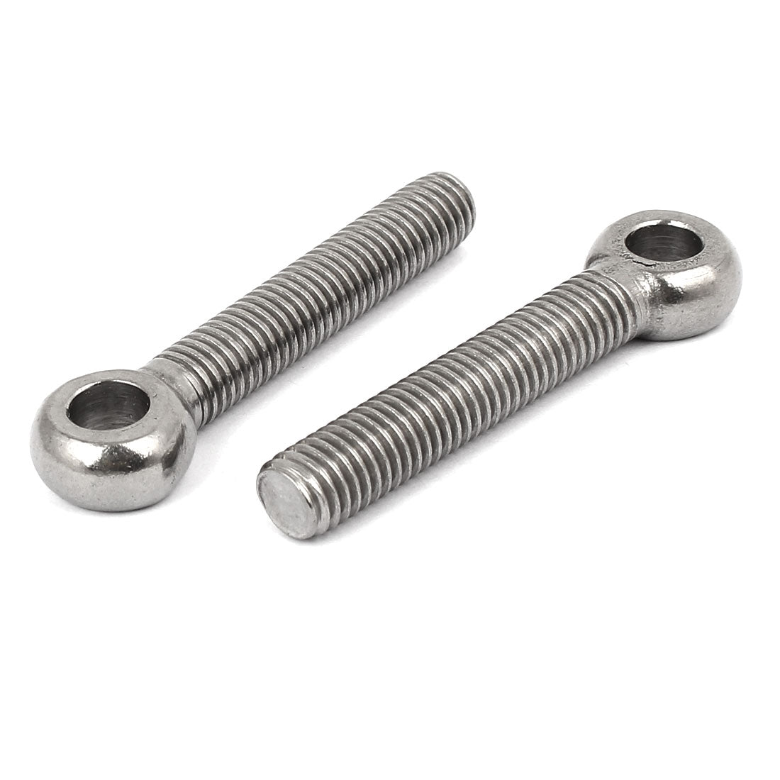 uxcell Uxcell M10x60mm 304 Stainless Steel Machine Shoulder Lifting Eye Bolt Fastener 10pcs