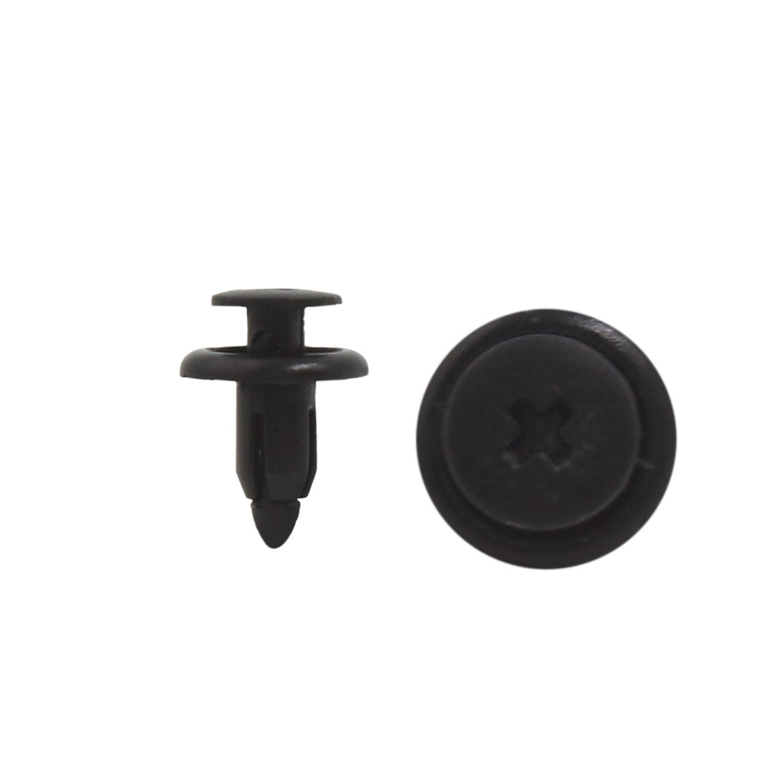 Uxcell 20 Pcs 6mm Hole Splash Guard Fastener Retainer Clips for Auto ...