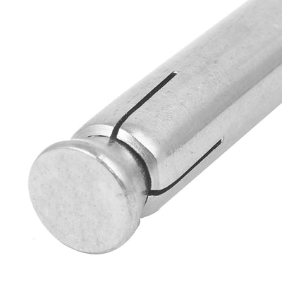Harfington Uxcell M10x90mm 304 Stainless Steel Ring Lifting Sleeve Expansion Closed Hook Eye Bolt
