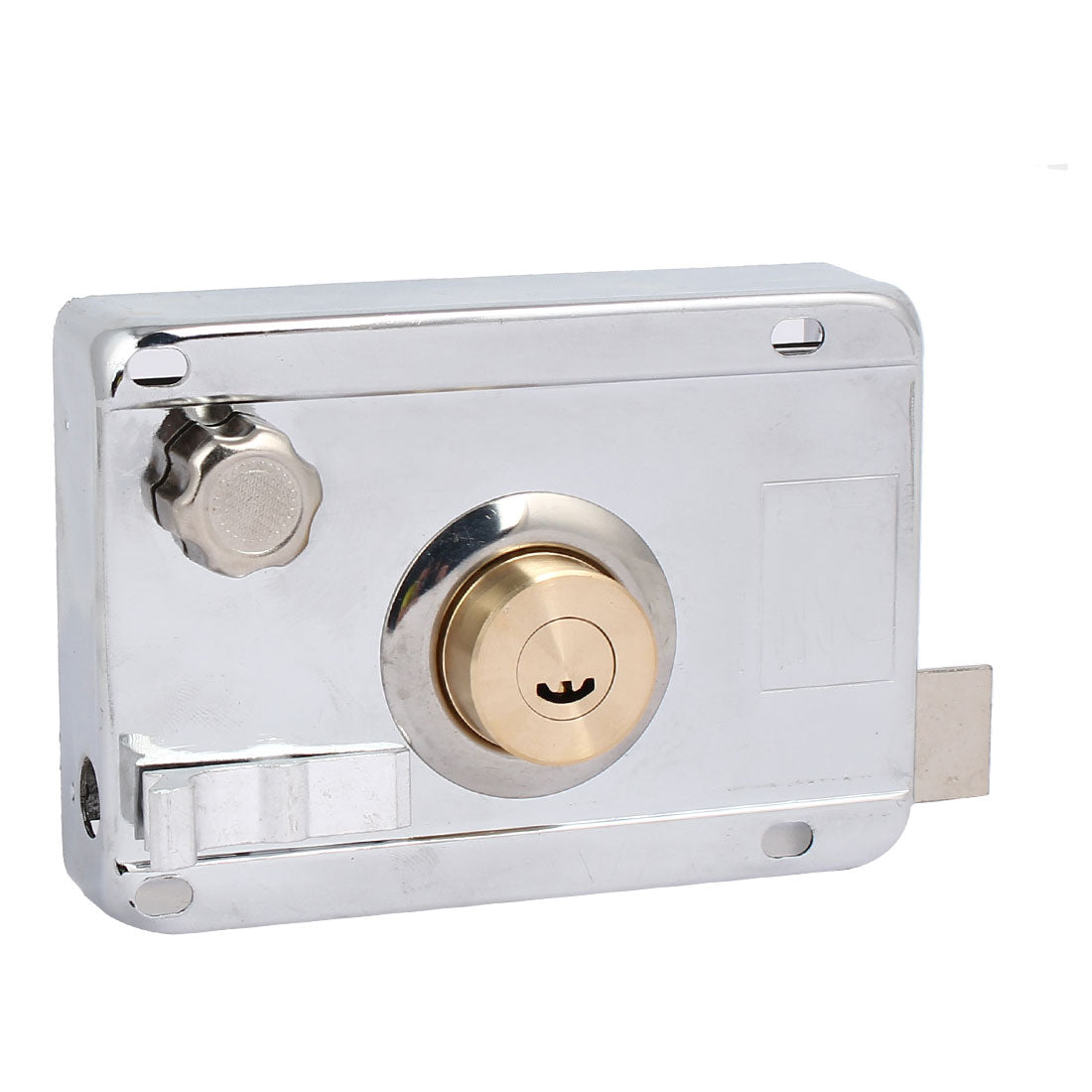 uxcell Uxcell Home Door Gate Safety Vertical Keyway Cylinder Deadbolt Rim Lock Set
