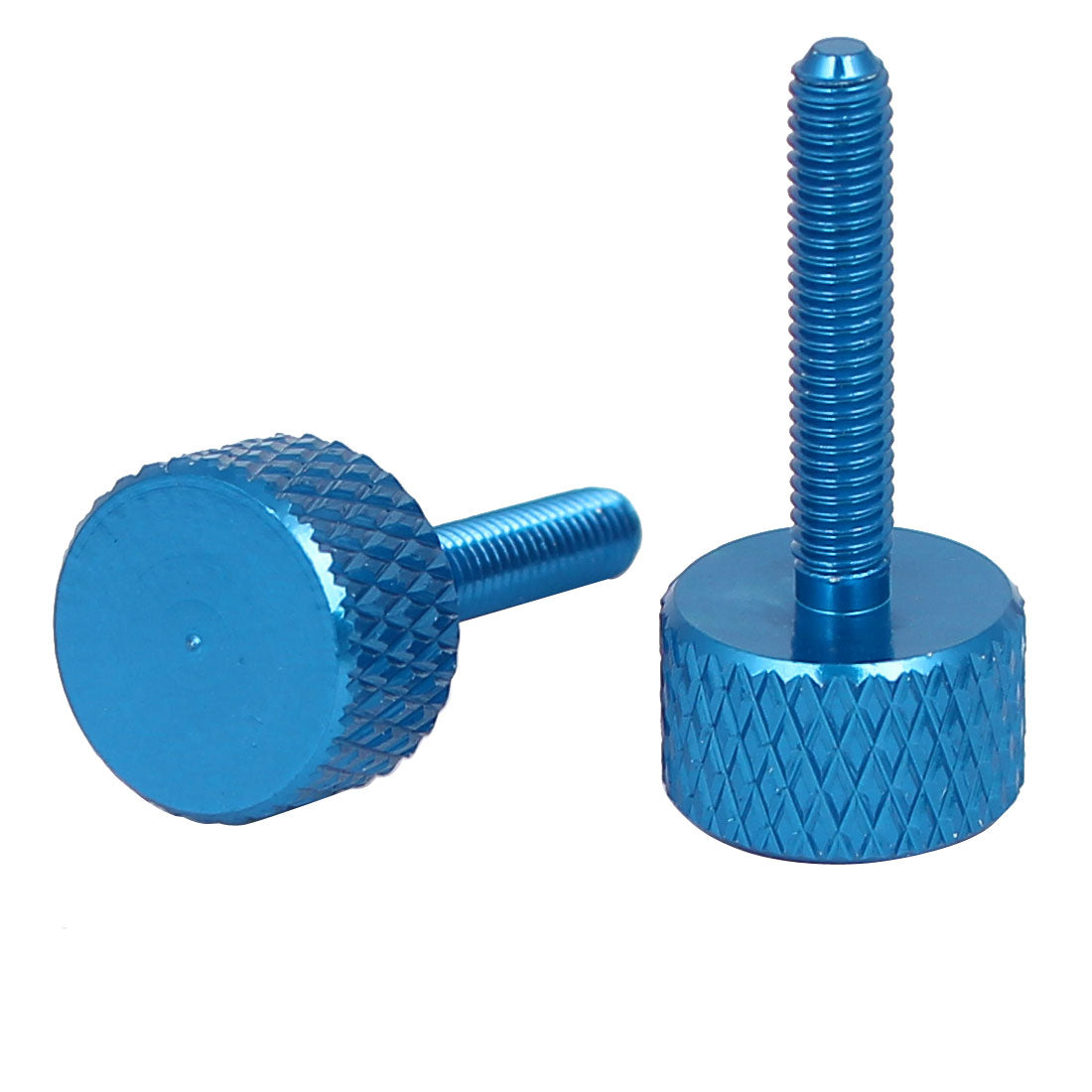 uxcell Uxcell Computer PC Graphics Card Knurled Head Thumb Screws Sky Blue M3x16mm 10pcs