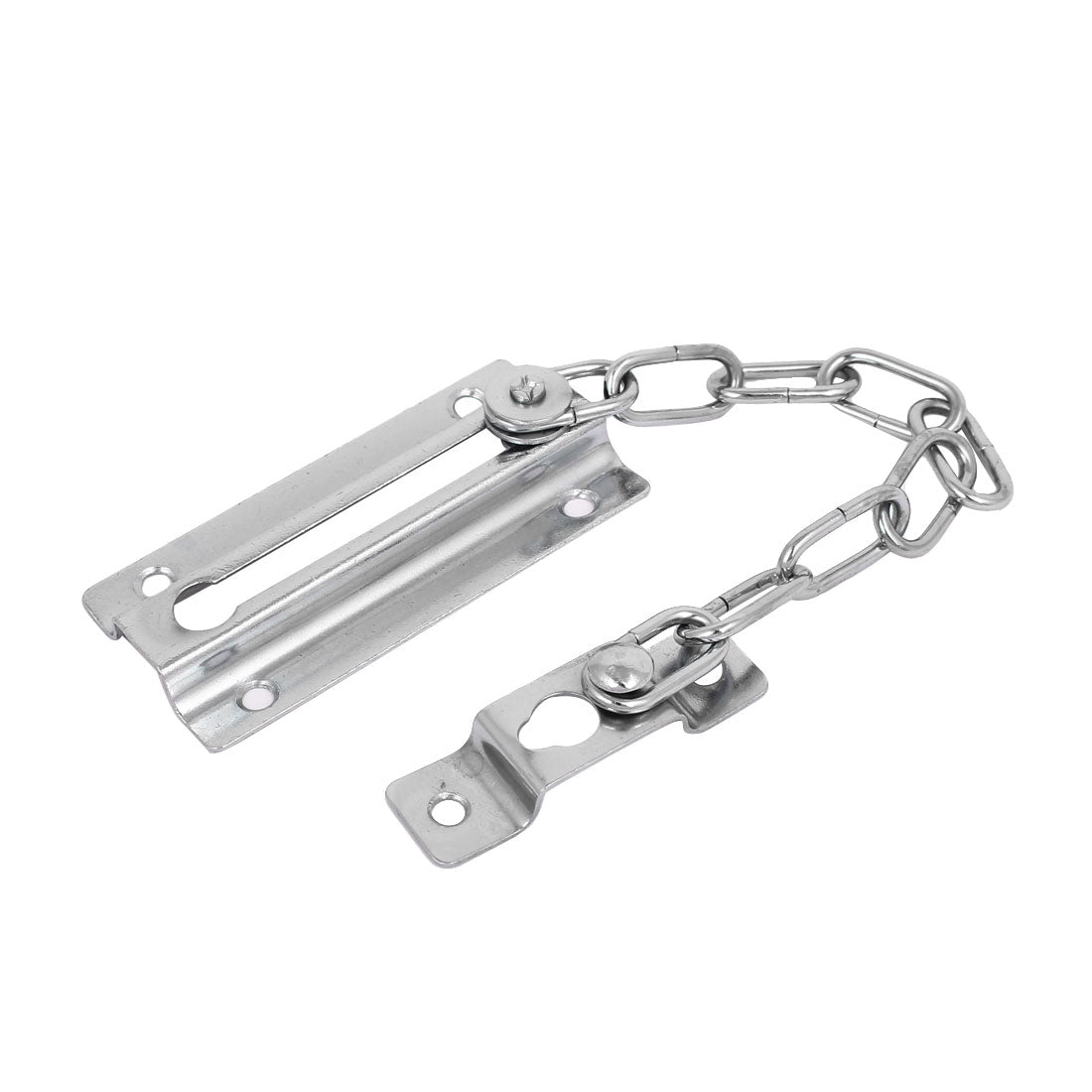 uxcell Uxcell Home Store Security Slide Bolt Door Chain Lock Silver Tone 260mm Length