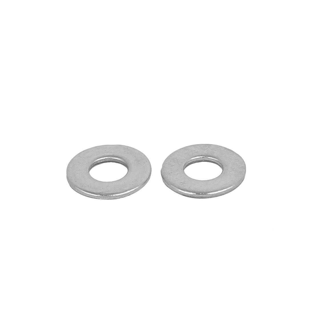 uxcell Uxcell M2.5 304 Stainless Steel Flat Washers Gaskets Spacers Silver Tone 200PCS