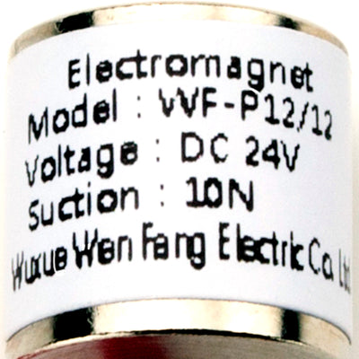 Harfington Uxcell 24V DC 10N Electric Lifting Magnet Electromagnet Solenoid Lift Holding