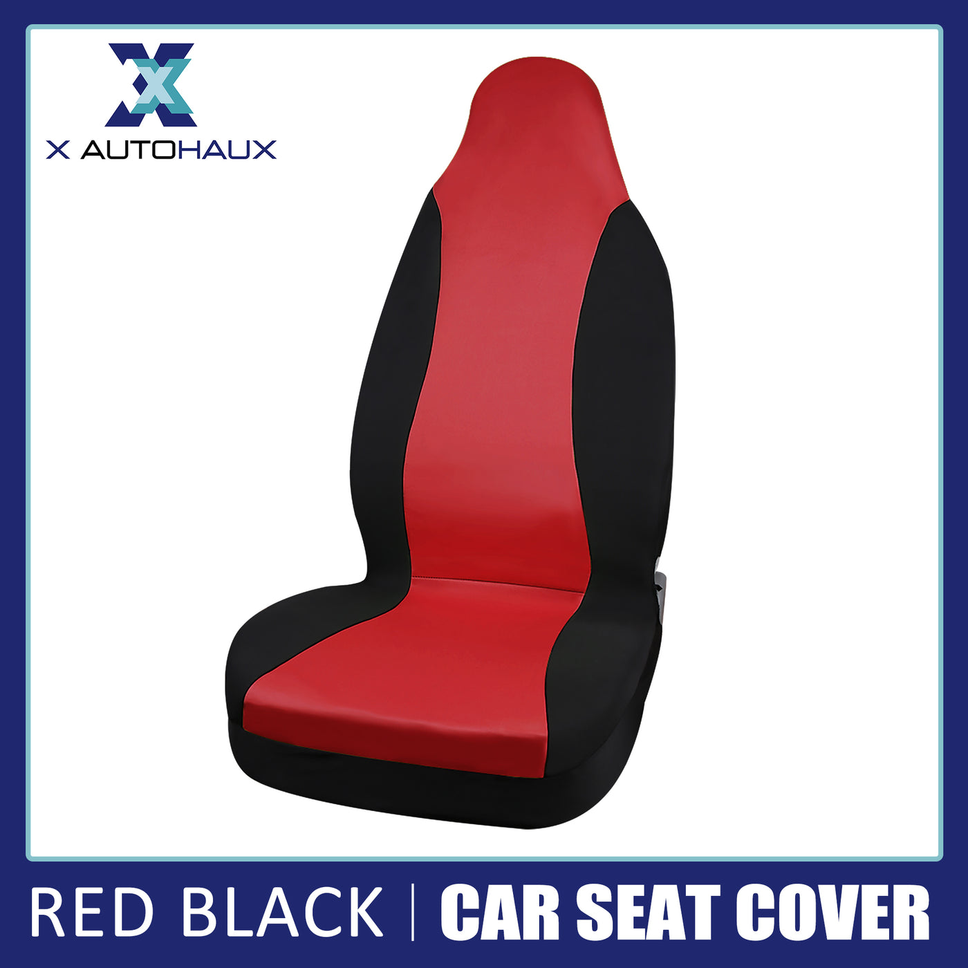 uxcell Uxcell 5 Colours Front High Back Universal Bucket Seat Cover Protector Fit for Auto Car