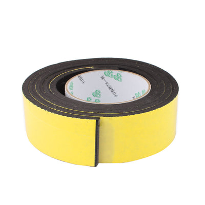 Harfington Uxcell 45mm x 6mm Single Sided Self Adhesive Shockproof Sponge Foam Tape 2M Length