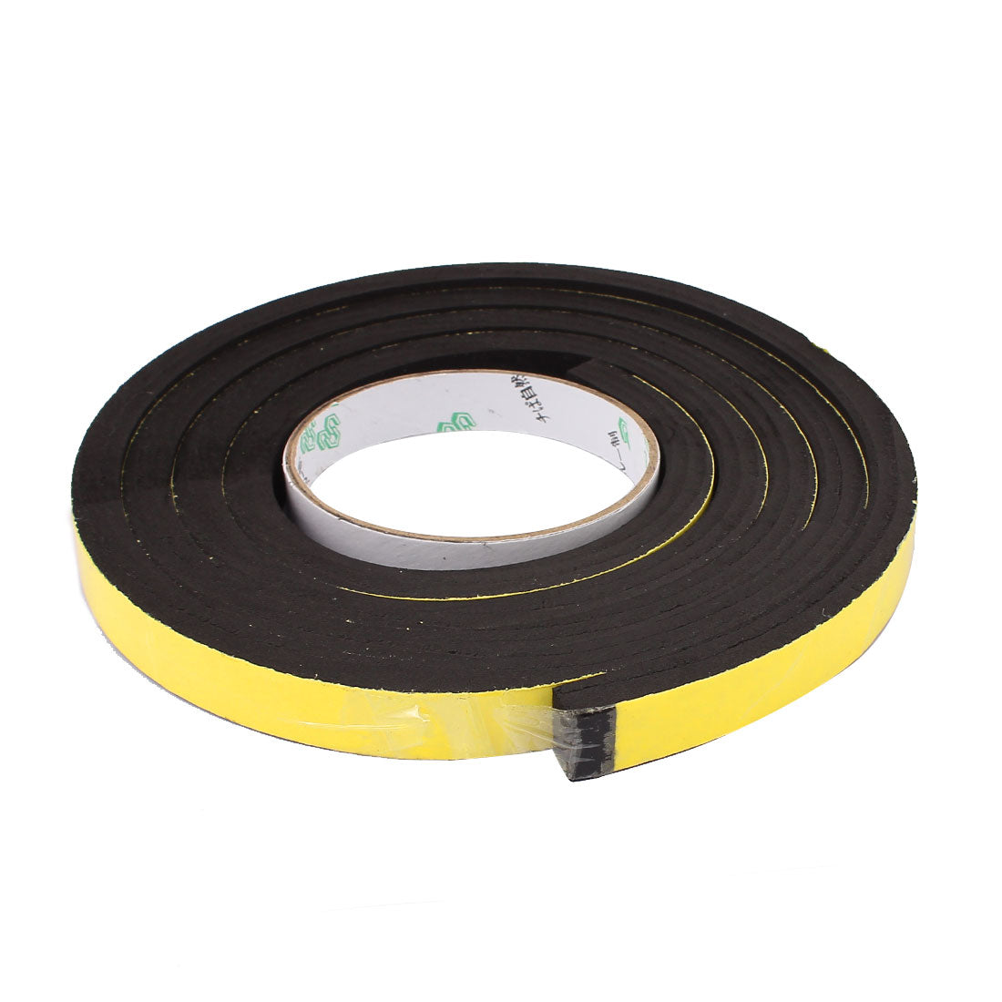 uxcell Uxcell 15mm x 10mm Single Sided Self Adhesive Shockproof Sponge Foam Tape 2M Length