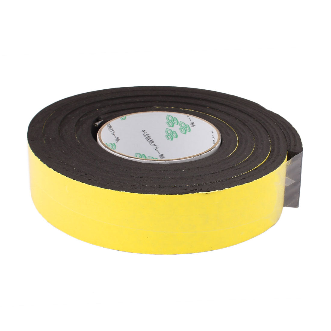 uxcell Uxcell 40mm x 10mm Single Sided Self Adhesive Shockproof Sponge Foam Tape 2M Length
