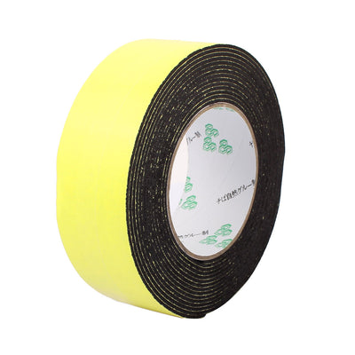 Harfington Uxcell 45mm x 2mm Single Sided Self Adhesive Shockproof Sponge Foam Tape 5M Length