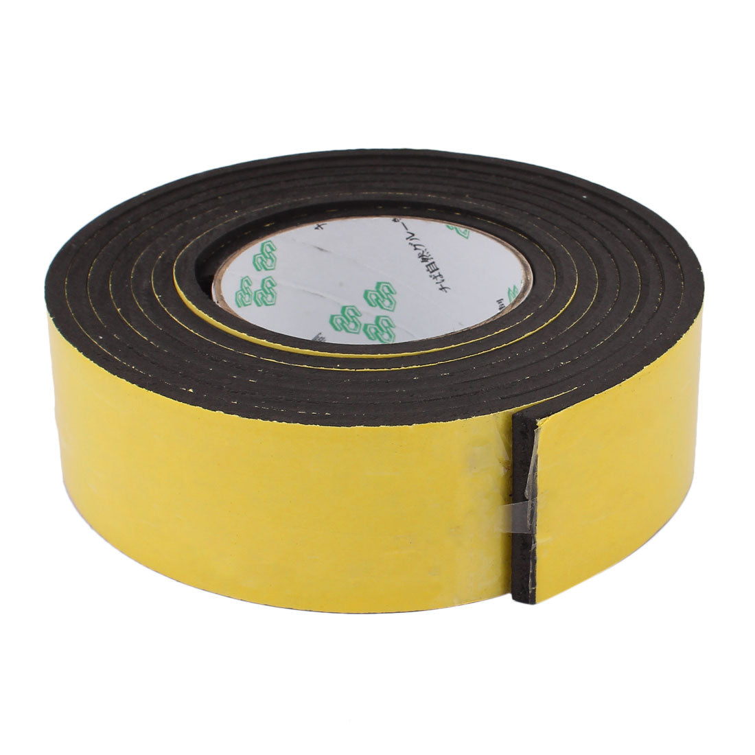 uxcell Uxcell 50mm x 5mm Single Sided Self Adhesive Shockproof Sponge Foam Tape 3 Meters