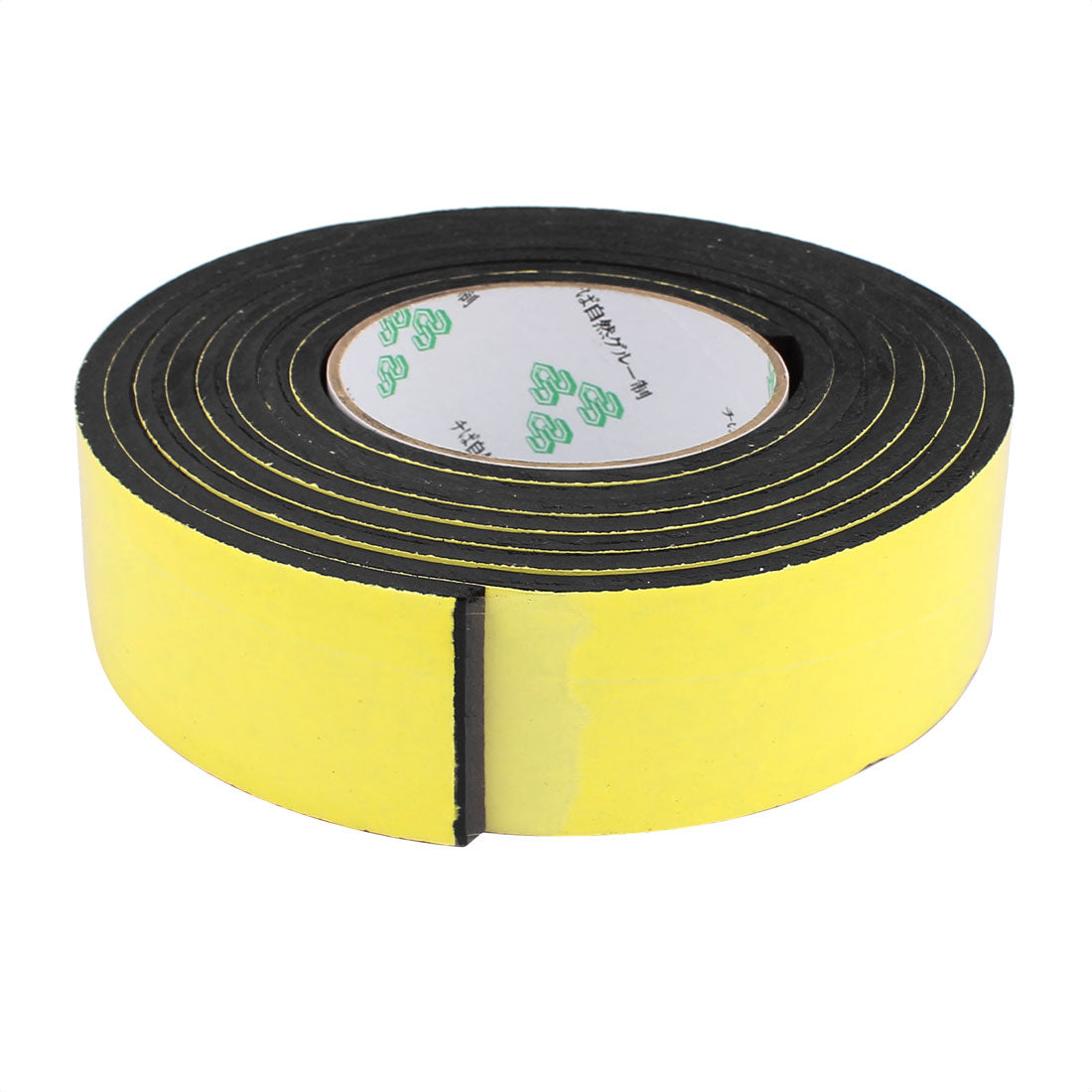 uxcell Uxcell 45mm x 5mm Single Sided Self Adhesive Shockproof Sponge Foam Tape 3 Meters