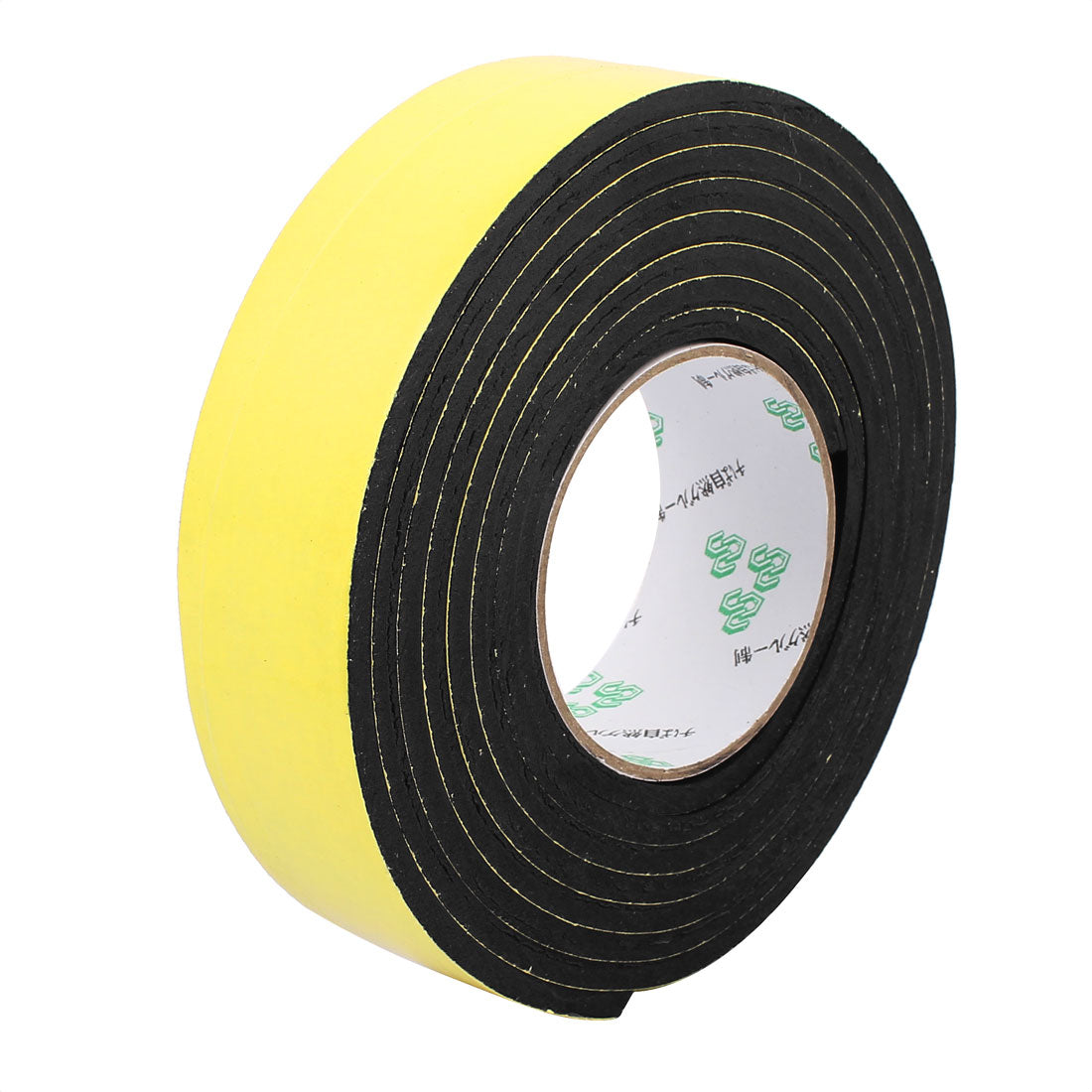 uxcell Uxcell 40mm x 5mm Single Sided Self Adhesive Shockproof Sponge Foam Tape 3 Meters