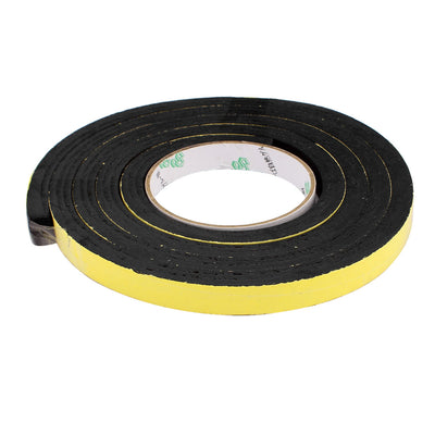 Harfington Uxcell 1pcs 15mm x 10mm Self Adhesive Shock Resistant Anti-noise Foam Tape 2M Length