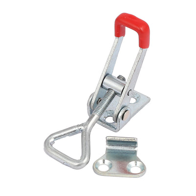 Harfington Uxcell 4001 Carbon Steel Zinc Plated 100kg Holding Capacity Toggle Clamp Latch Hardware Fitting