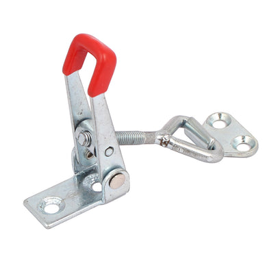 Harfington Uxcell 4001 Carbon Steel Zinc Plated 100kg Holding Capacity Toggle Clamp Latch Hardware Fitting