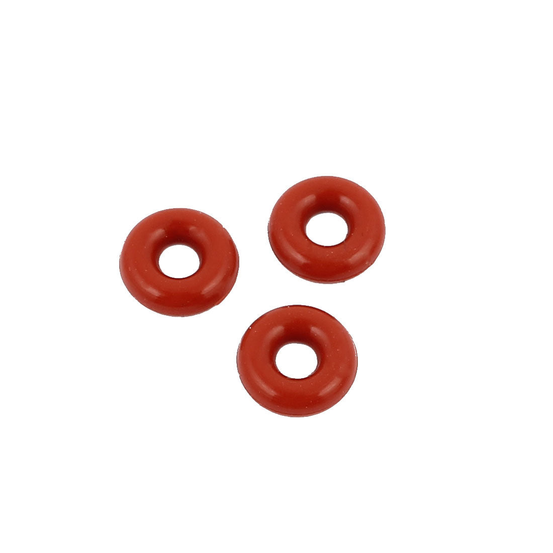 uxcell Uxcell 10Pcs 6mm x 1.9mm Rubber O-rings NBR Heat Resistant Sealing Ring Grommets Red