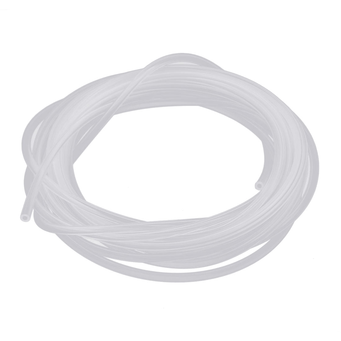 uxcell Uxcell 2mmx4mm PTFE High Temperature Transparent Tubing 2 Meters 6.6Ft for Electronics