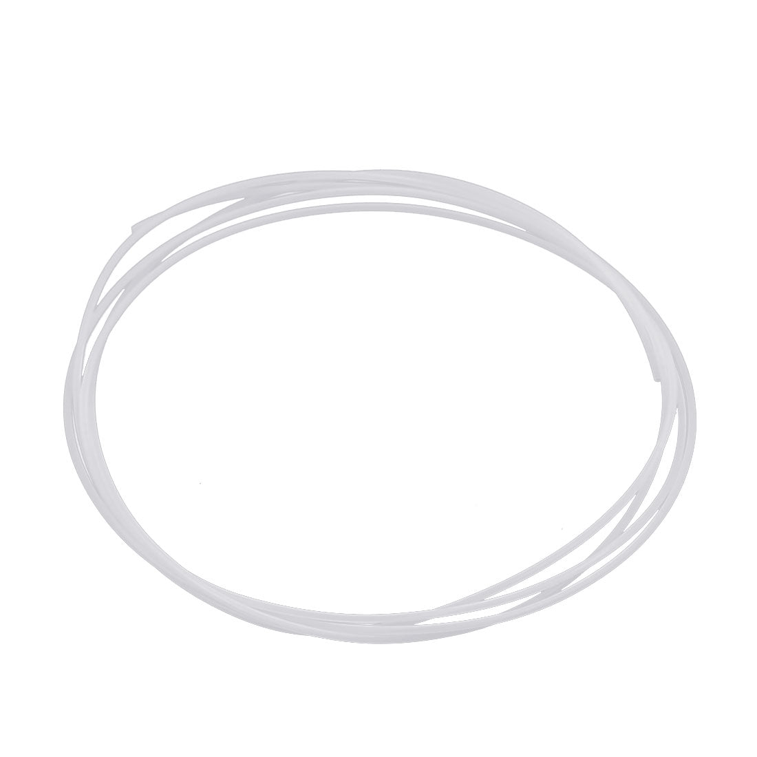 uxcell Uxcell 0.6mm x 1mm PTFE High Lubricating Ability Tubing 1 Meters 3.3Ft for Electronics