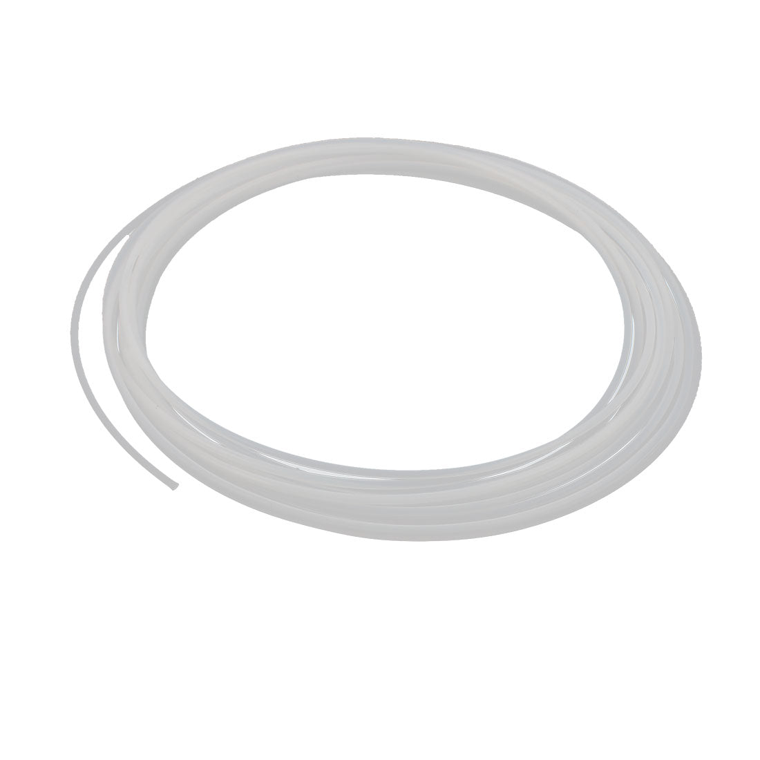 uxcell Uxcell 1mm x 2mm PTFE High Lubricating Ability Tubing 5 Meters 16.4Ft for Electronics