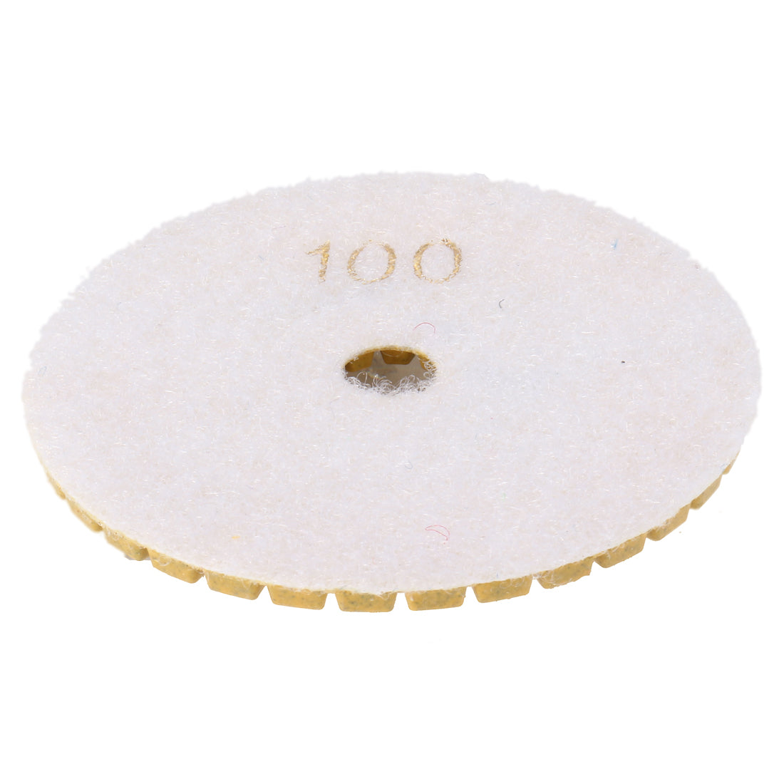 uxcell Uxcell 3-inch Diamond Wet Polishing Pad Grit 100 10pcs for Granite Concrete