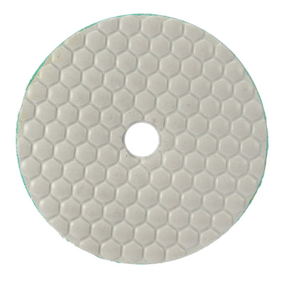 Harfington Uxcell 4-inch Diamond Dry Polishing Pad 5 in 1 for Sanding Marble Granite Stone